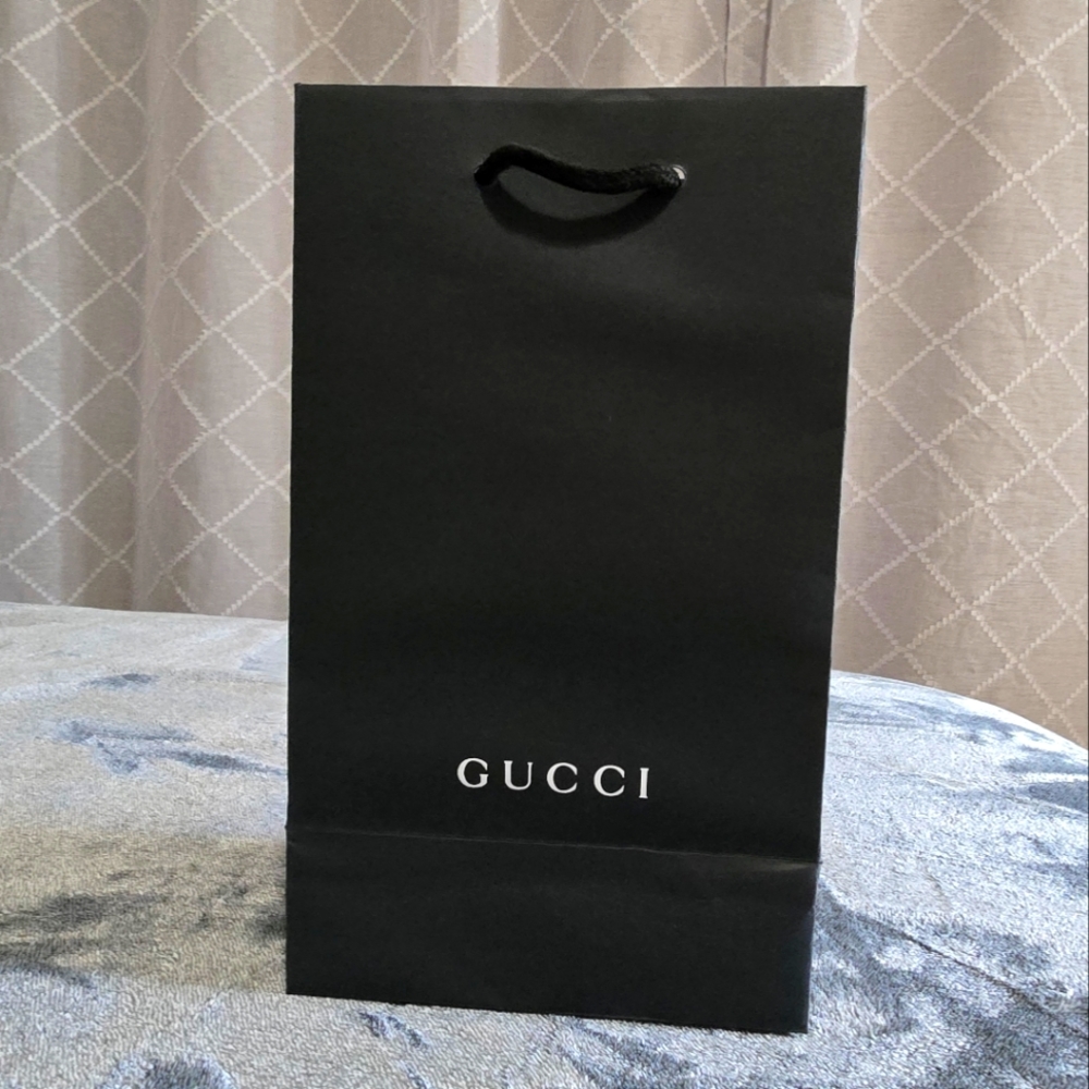 Gucci Paper Bag 11" x 6.5" x 4 1/4"